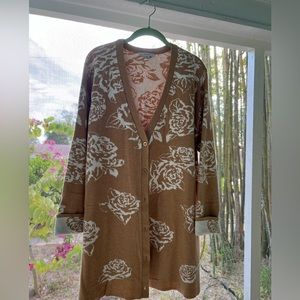 Isaac Mizrahi Jacquard Sweater